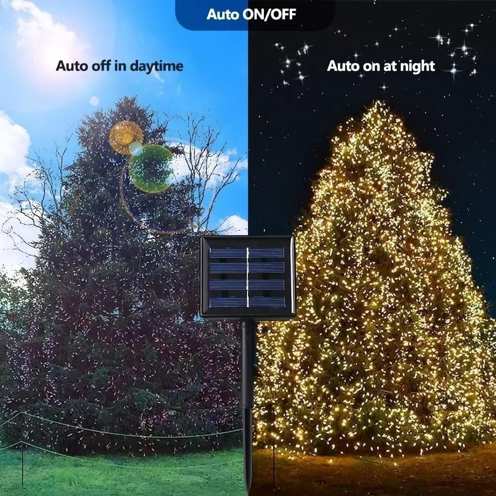 Waterproof Solar String Lights 7/12M Outdoor LED Light String  Christmas Decoration
