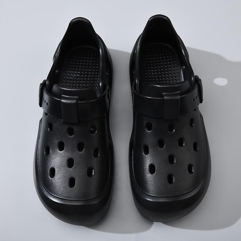 Wading Shoes Summer New Heightening Non-slip Hole Shoes Women Wear EVA Outdoor Sports Shoes Hiking Shoes