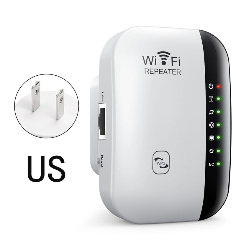 300 Mbps WiFi Tekrarlayıcı 2.4G Kablosuz Sinyal Amplifikatör Wi Fi Sinyali 802.11N Uzun Menzilli Genişletici Güçlendirici Wi-Fi Tekrarlayıcı Ev Yönlendirici