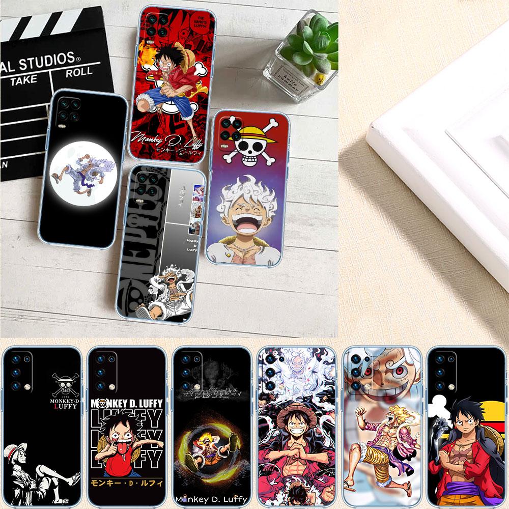 FM30 Luffy One Piece Soft Shell Transparent Phone Case for Samsung Galaxy A04 A04S A14 A23 A34 A54 M23 M33 M52 M53