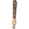 DQL gifts for women short lanyard for keys, cute leopard pattern wrist keychain lanyard for keys, key chain wristlet for women(LEOPARD)