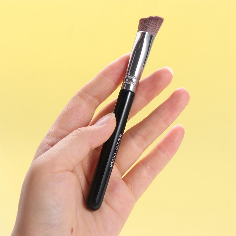 Handmade Angled Triangle Concealer Brush Professional Makeup Brush Face Contour