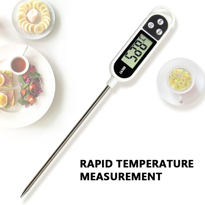 

Stainless Steel Probe Type Household Food Thermometer Pen Type Milk Temperature Cooking Food Thermometer Kitchen Food Thermomete