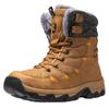 SOARHOPE Winter Snow Perfect for Casual and Size Women's Boots, Snowshoes, Waterproof, Fleece-Lined, Warm, Non-Slip, Commuting, Yellow, 22.5cm