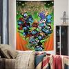 Cartoon SSmurfs Colorful Tapestry Wall Hanging Hanging Tarot Hippie Wall Rugs Dorm Wall Art Decor