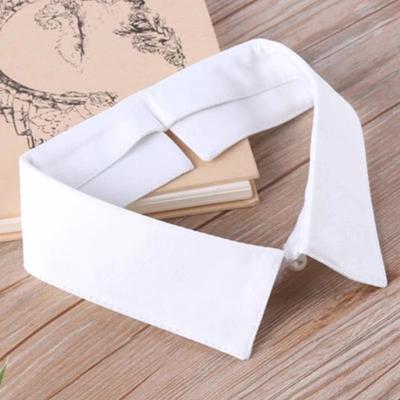 Einfarbiger Falscher Kragen für Damen Hemd Halskette Choker Abnehmbare Halbskragen für Pullover Kleid Dekoratives Nep Kragen