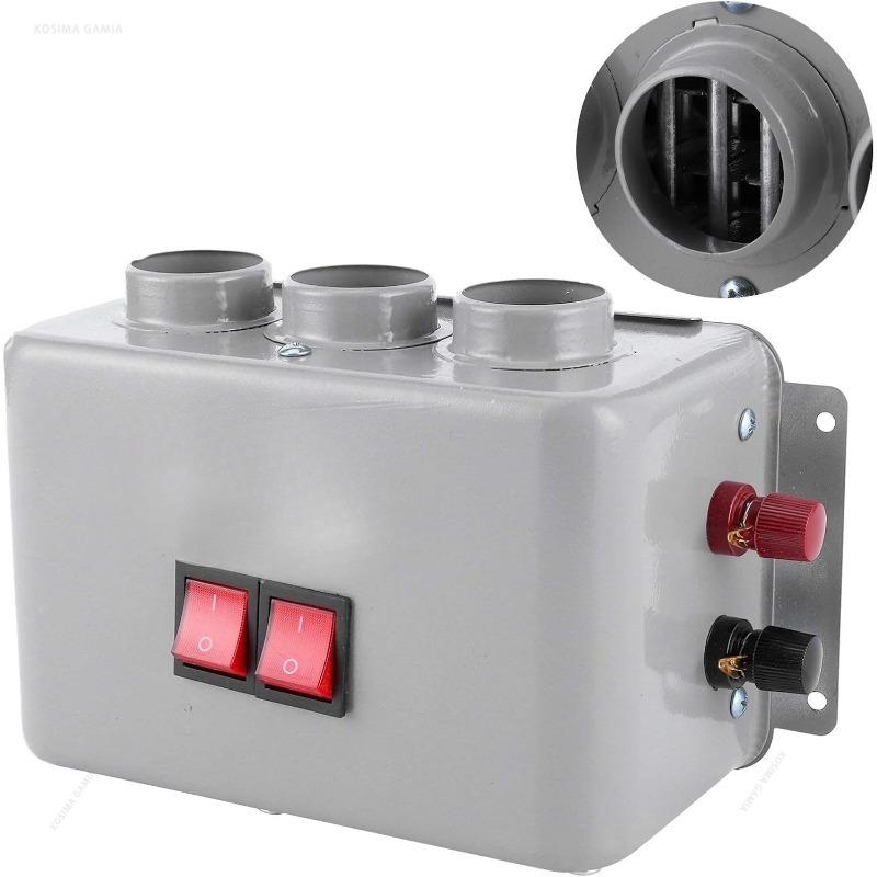 Xiaomi 12V 24V Car Warm Air Blower 3-Hole Air Heating Fan 500W Car Heater Fan Defroster Defogging Cooler Dryer Demister Car Accessories