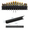 ABKS-Iron Wall-Mounted Tool Organizer Rack- Screwdriver And Pliers Storage Mounting System Holder