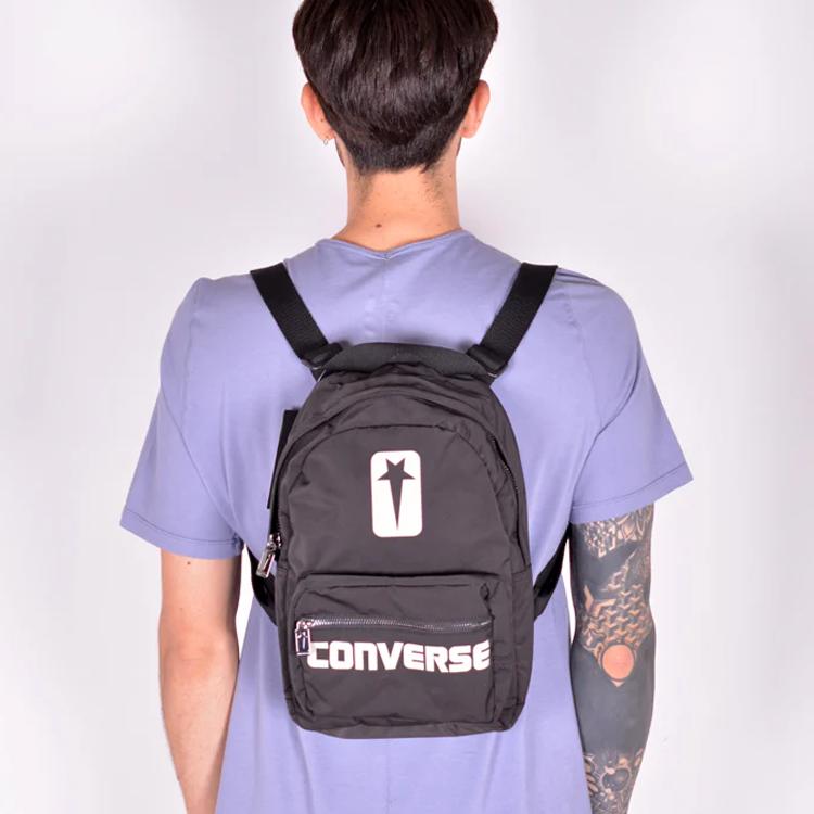 New Rick Owens DRKSHDW Nylon Shoulder Bag Crossbody Bag Backpack Regular Unisex Black DC01BX842100R1-09