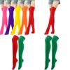 Solid And Patterned Long Socks High-quality Polyester Material Suitable For All Genders One Size Fits All