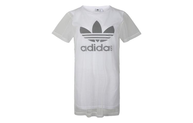 Adidas Originals Short Sleeved Dress Women s White FL0034 34