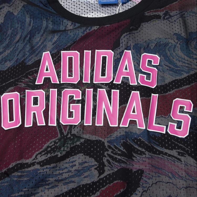 Adidas Originals Fashion Round Neck Letter Print Long Sleeve Dress Women dresses Black BK1952