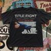 Tricou Grafic cu Trupa de Muzică Rock Title Fight