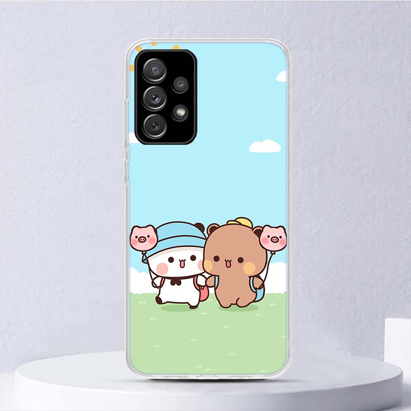 Bubu Dudu Cartoon Cute Soft Case For Samsung Galaxy A16 A15 A14 A13 A56 A55 A54 A53 Phone Cover A36 A35 A34 A33 A26 A25 A24 A23