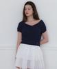 LETTERA Scallop Square Knit_2Color