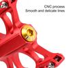 1 Pair MUQZI Bicycle Pedal Covers High Strength Dustproof Aluminum Alloy Bike Axle