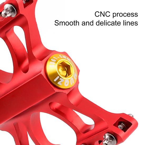 1 Pair MUQZI Bicycle Pedal Covers High Strength Dustproof Aluminum Alloy Bike Axle