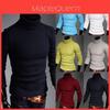 Usa Winter Men Slim Warm Knit High Neck Pullover Jumper Sweater Turtleneck Solid For Ultimate Comfort