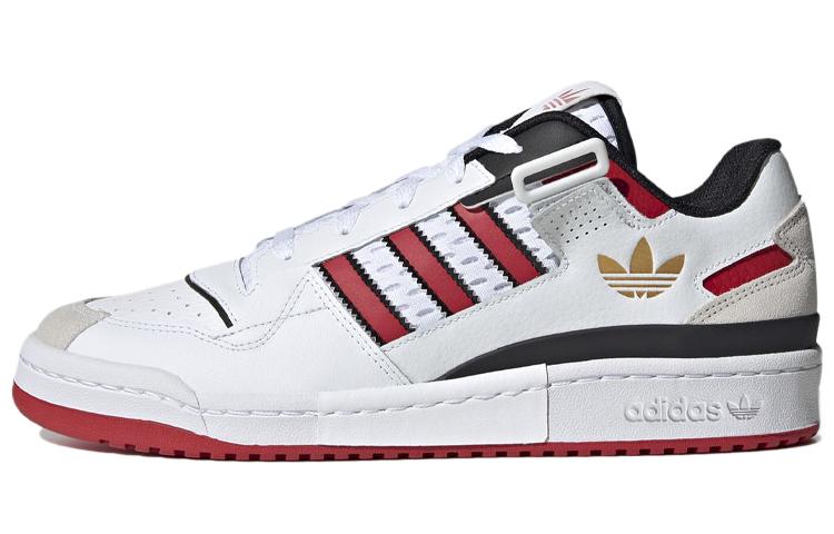 Adidas Forum Exhibit Low  White Scarlet  GX1523 36