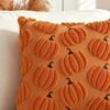 Halloween Pumpkin Pillow Cover Creative Holiday Decor Cushion Case for Couch Sofa Throw Pillow Case No Insert