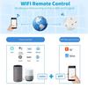 WHD10 UK Plug 16A Tuya WiFi Smart Socket with Electricity Metering Voice / APP Control