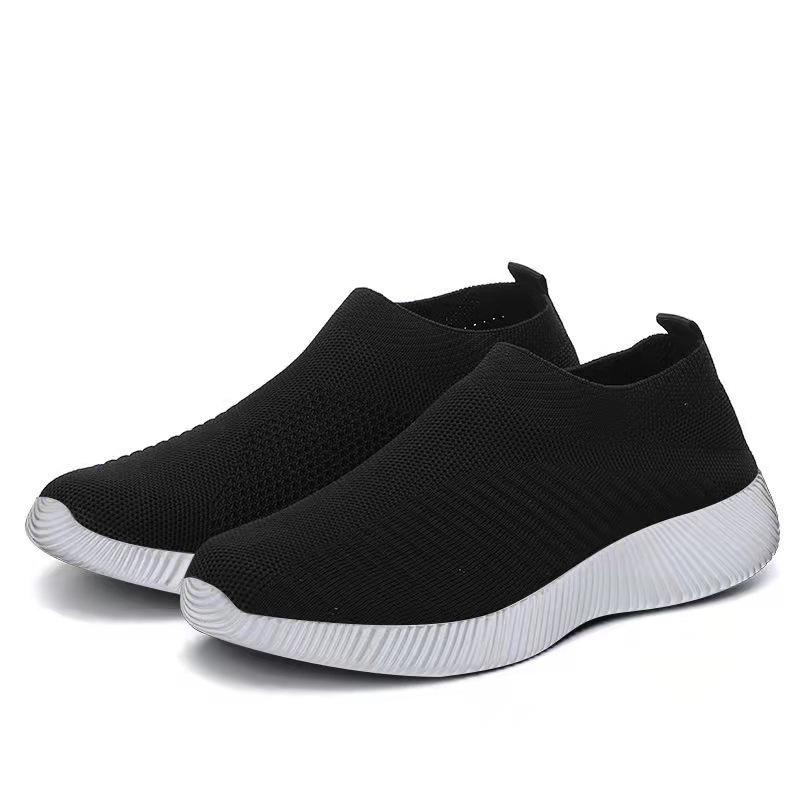 Spring and summer shoes fly-woven casual shoes running shoes comfortable casual large size sneakers