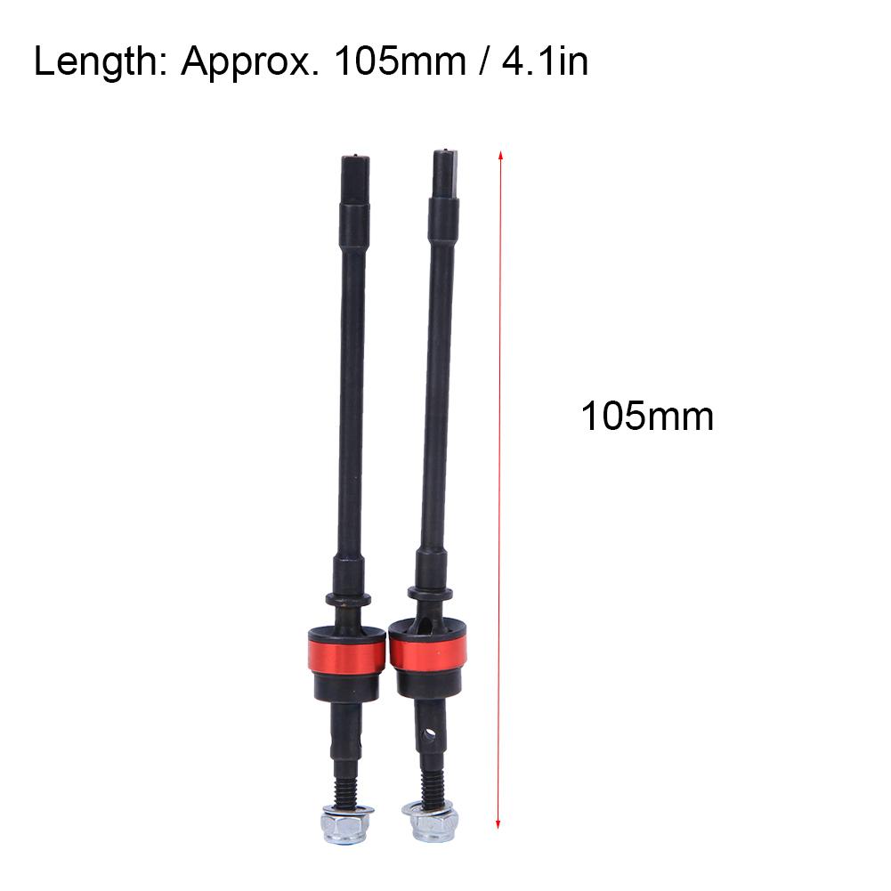 Front CVD Drive Shaft Upgraded Accessory Fit for SCX10 RC Axial Car Crawler