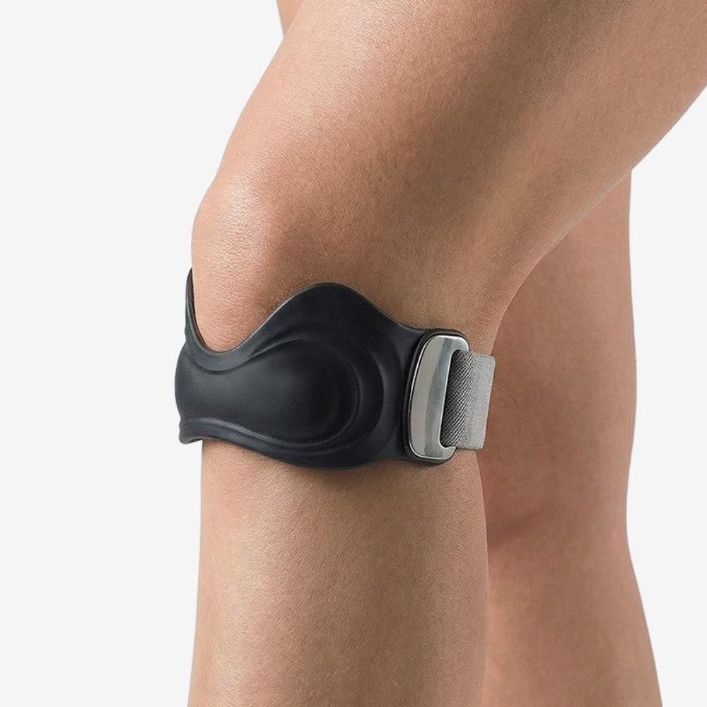 Compression Silicone Knee Brace Adjustable Straps Tendonitis Patella Band Hiking