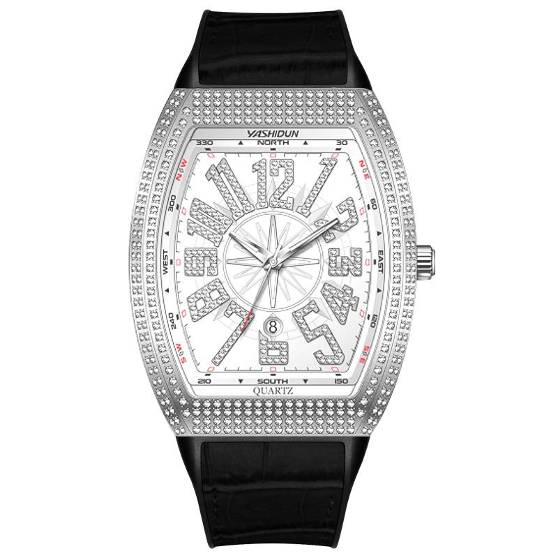 Watch Men's Watch Quartz Watch Men's Watch Large Dial Watch Men's High-end