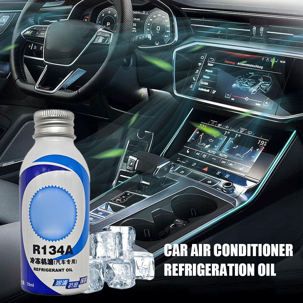 R134a Car Air Conditioner Compressor Refrigeration Refrigerant Tool High-efficiency Refrigerant Lubricant Oil Auto Maintena O0L8