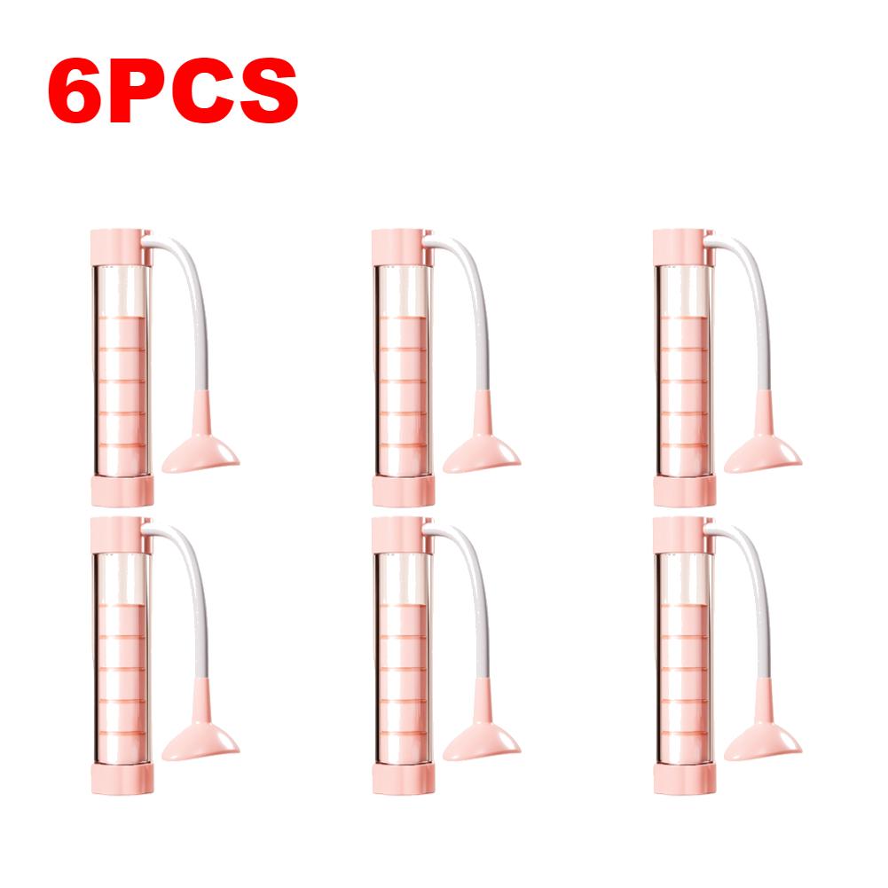 1-6PCS Deep Breathing Trainer Abdominal Muscle Trainer Lung Capacity Training Device Deep Breathing Dumbbell Abdominal Fitness