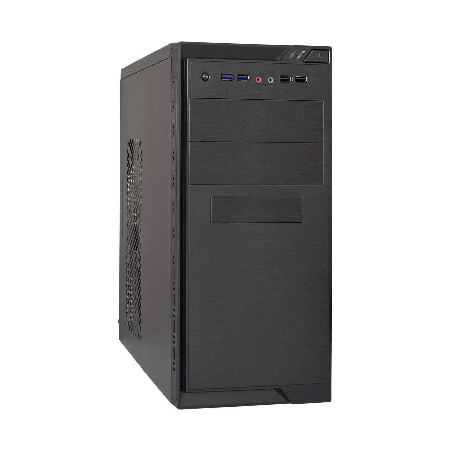 

Корпус системного блока Exegate Ex283234rus Ma-372ux Черный Matx 2 USB 2 USB3 0 Аудио
