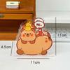 Kreative Kawaii Capybara Stiftaufbewahrungsbox Transparentes Stiftbehältnis Multifunktionale Desktop Acryl Schreibwaren Aufbewahrungsbox