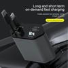 100W Dual USB Type C Fast Charge 4 IN 1 Retractable Car Charger for iPhone Samsung Super Fast Charger Cigarette Lighter Adapter