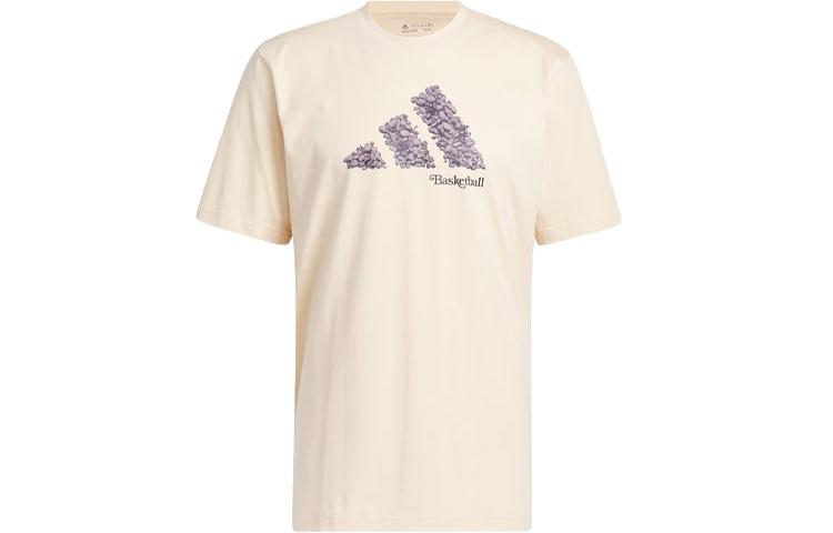 Мужская футболка Adidas Court Therapy Бежевая IN6361 XL