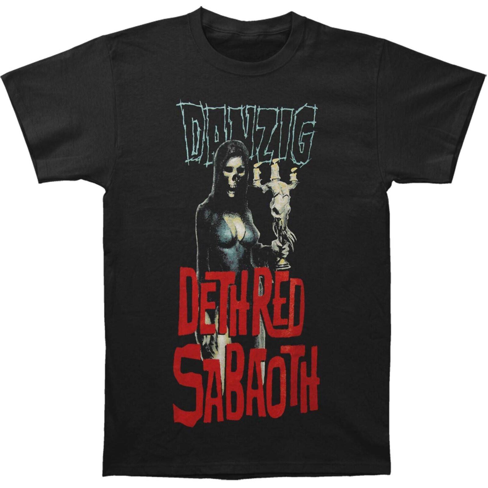 DANZIG cd cvr DETH RED SABAOTH Official SHIRT MED New samhain misfits OOP XXXL
