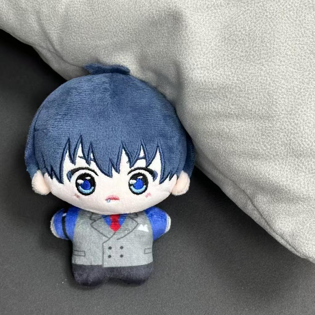 Nový 12cm Blue Lock Plyšový Přívěsek na Klíče Itoshi Sae Isagi Yoichi Nagi Seishiro Mikage Reo Bachira Meguru Roztomilá Panenka Hračka Jako Dárek