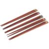 5 Pairs Natural Wood Chopsticks Environmental Protection HandCarved Chopsticks Gift Set