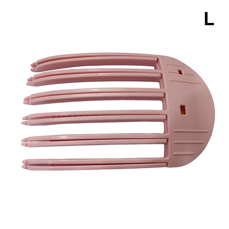 

Уход за волосами, корни, натуральная пушистая заколка для волос, без нагрева, пластиковая бигуди для волос, скручивание, инструменты для укладки своими руками, гребень с 3/6 зубцами, инструмент для придания пушистости L