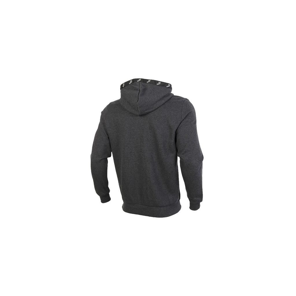 PUMA Jackets Men's Black Gray Color Hooded Moderate Other 583523-07