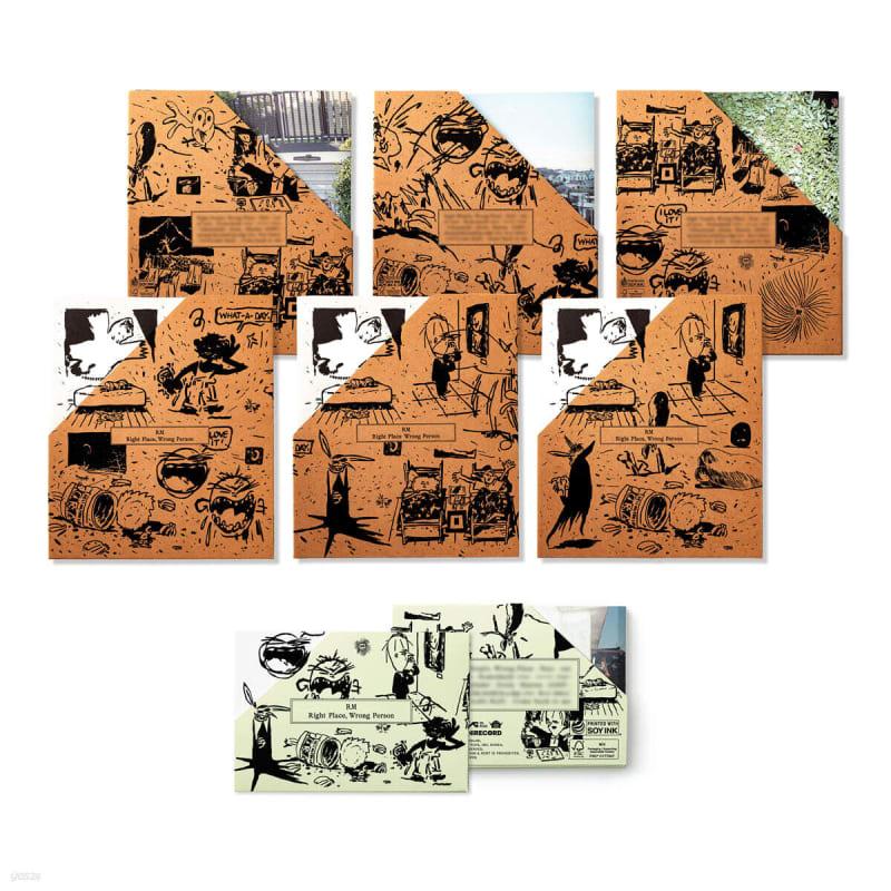 

RM - 2nd Solo Album: Right Place, Wrong Person [Photobook 3 types + Weverse Albums ver. SET]