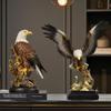 Harz Adler Skulptur Dekoration Wohnzimmer Büro Auslage Moderne Tierfigur Haus Statue
