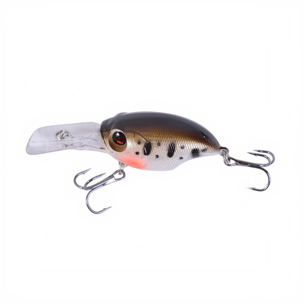 Crankbait For, Hard Plastic with Vibration Rattle Beads