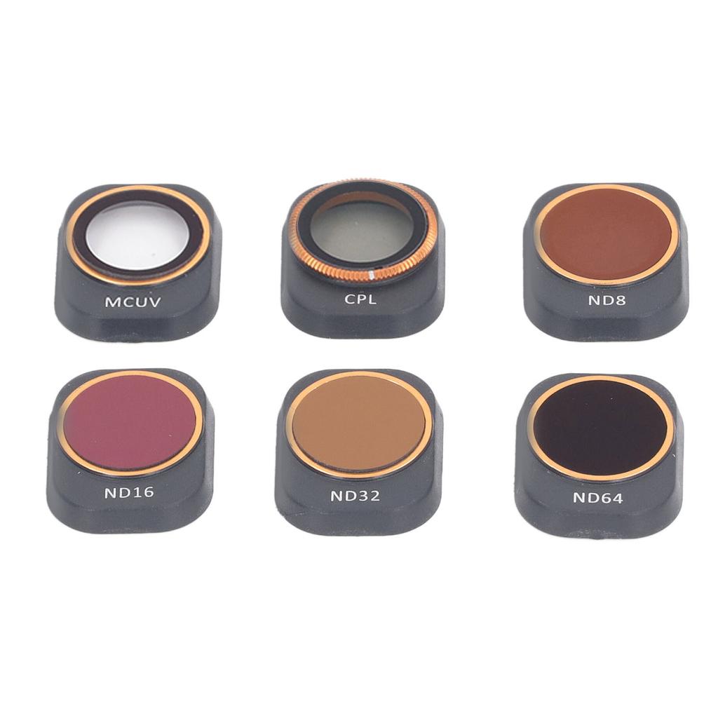 6 Stück ND16 CPL Filter Zubehör Klare Abbildung Mehrschichtige Beschichtung Objektivfilter für Mini 4 Pro Drohne