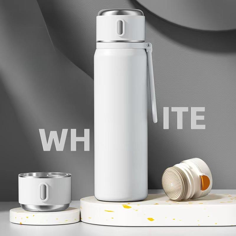 High Appearance Level Thermos Cup Lift Rope Student Outdoor Portable Stainless Steel Water Cup Home Office Water Cup