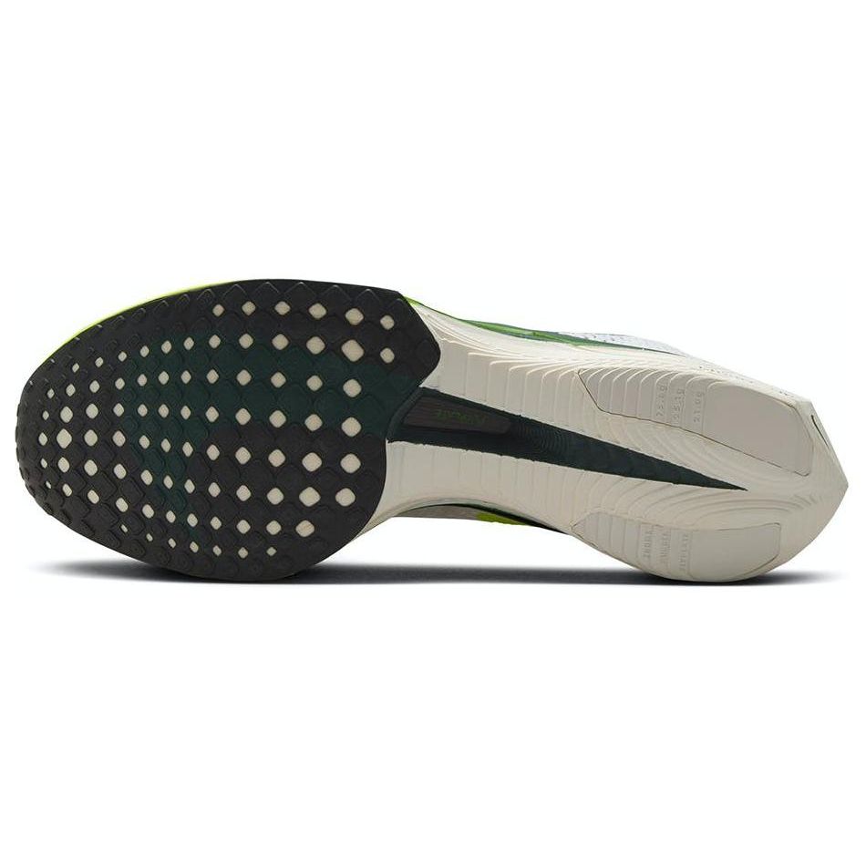 Nike ZoomX VaporFly Next% 3 Wake Up Pack Scarpe da Ginnastica da Uomo Bianco Pro-Verde Volt FZ4017-100