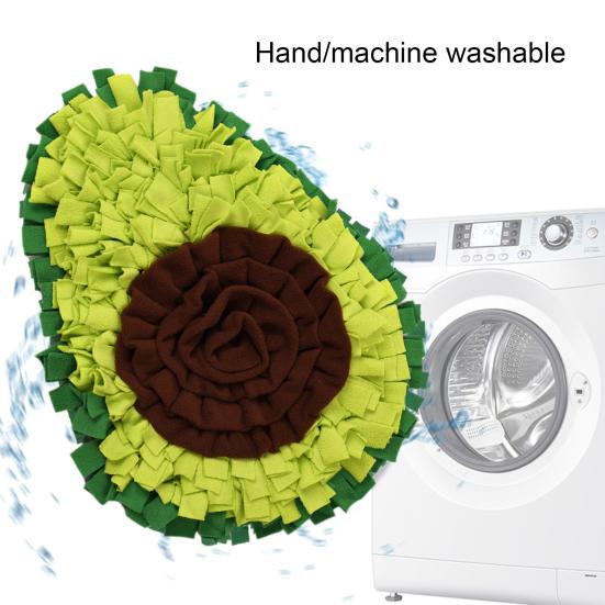 Snuffle Blanket Avocado Dog Pet Interactive Mat Feeding Mat Treat Dispenser Natural