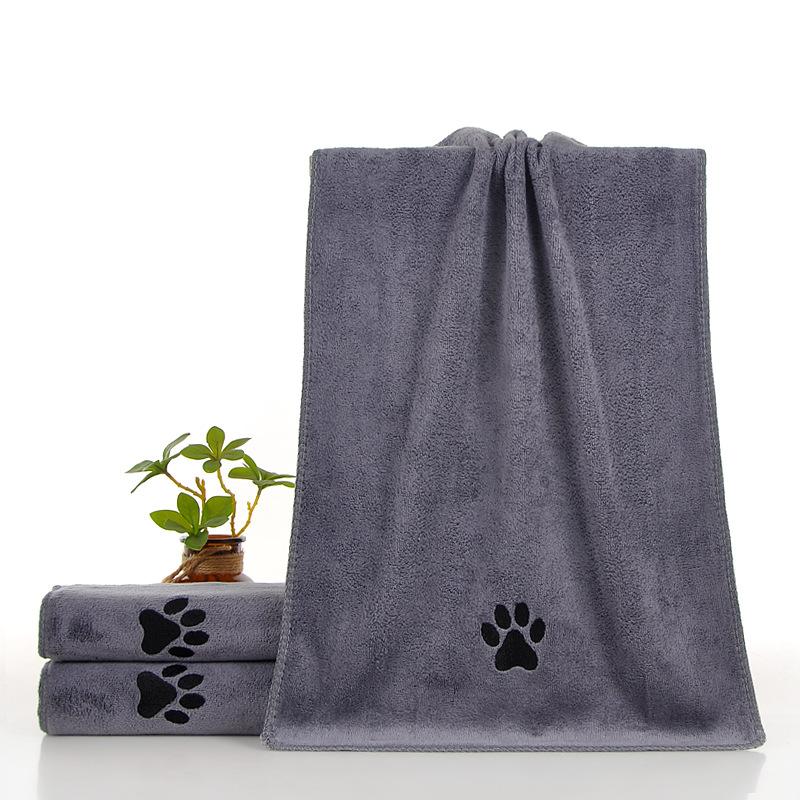 Pet Towel Superfine Fiber Quick Dry Absorbent Bath Mat for Dogs Cats Ultra Soft Bathing Towel Large Size Grooming Accessory Multipurpose Pet Pad
