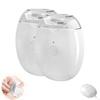 Automatic Electric Nail Clipper, 3-Speed Portable Fingernail Grinder for Daily Nail Care(2Pcs)