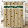 Customizable Sunflower Bath Shower Curtain Home Decoration Waterproof Bathroom Liner Decorative Window Curtains For